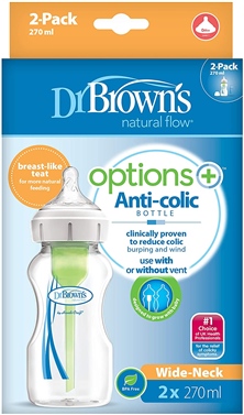 DrB OPTIONS+TWIN PACK 270ML - WB92600
