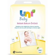 Uni Baby Bebek Bakım Örtüsü - 10 lu